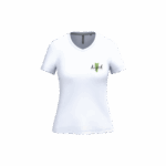 T-shirt d’équitation col V manches courtes - Femme - – Image 4