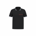 Polo manches courtes à liserés contrastés- Homme - – Image 3