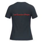 T-shirt d’équitation col rond manches courtes - Femme - – Image 2
