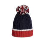 Bonnet en maille tricot - Unisexe